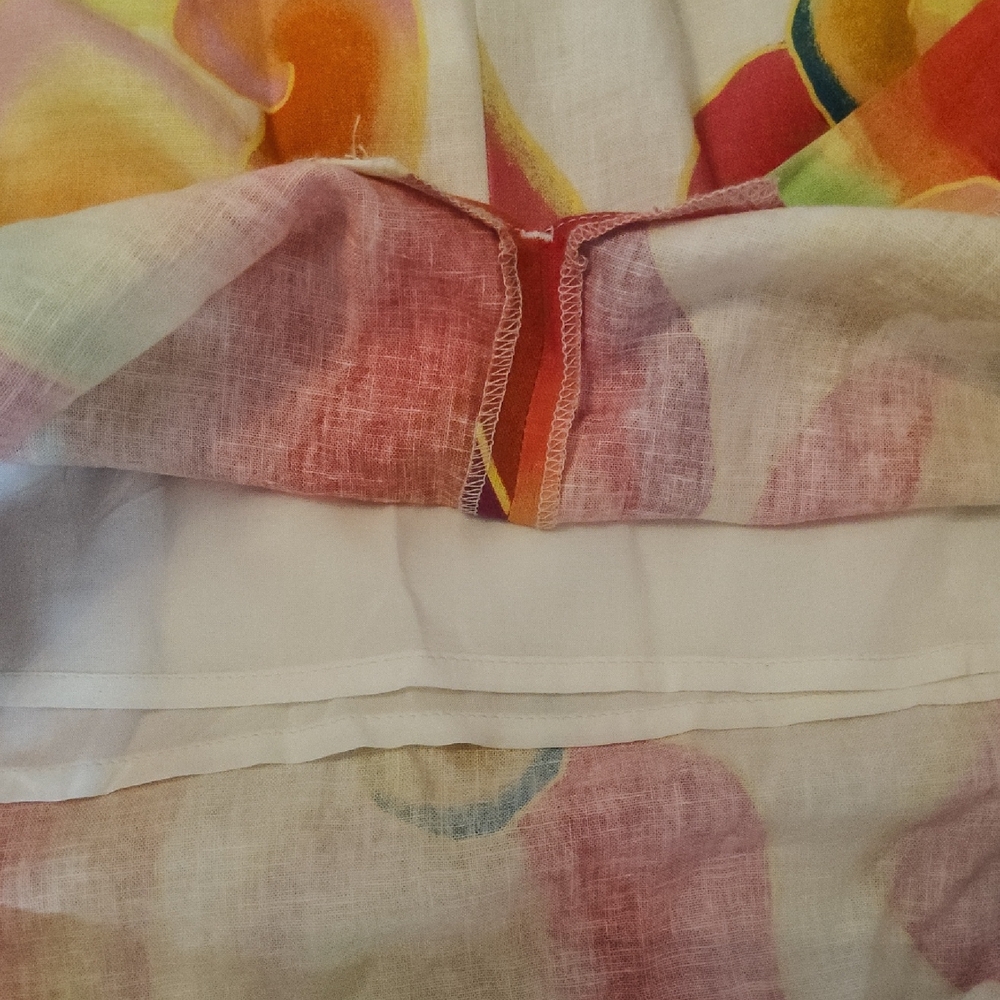 FARM Rio Multicolor Puff Sleeve Dress - Picture 6 of 6